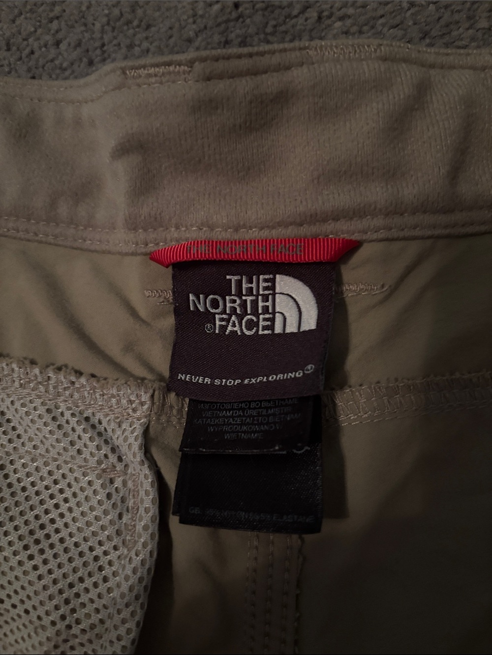 The North Face Men's Olive Green Hybrid Shorts